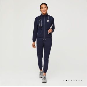 Figs Sydney scrub jacket.